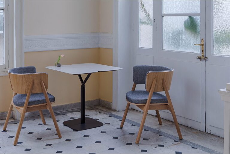 Wood Oo A stalas Al2 modernus valgomojo