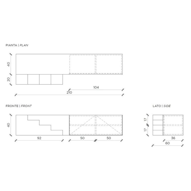 MOGG MEZZANINO TV staliukas 5