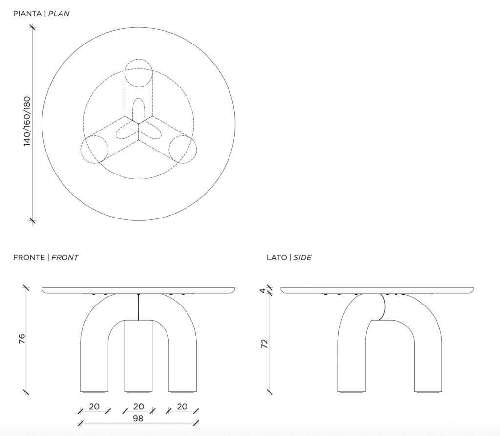 mogg elephante round