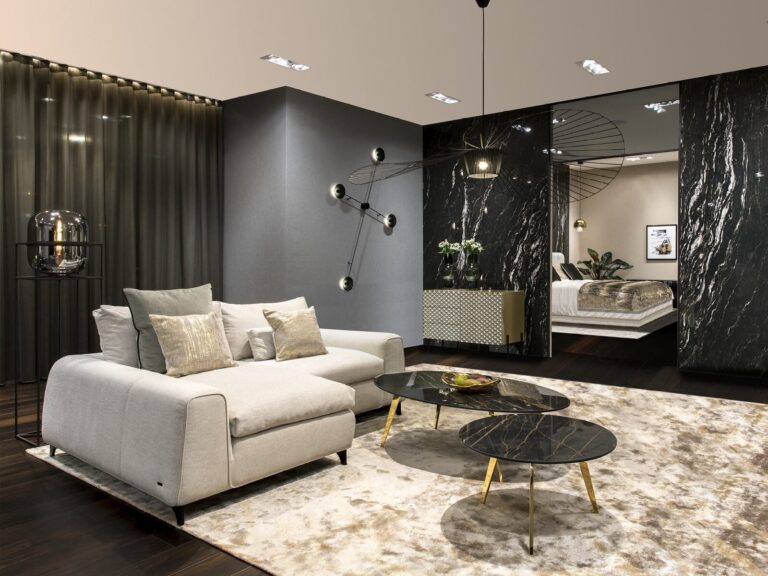 Idillio sofa kampinė moderni Kler