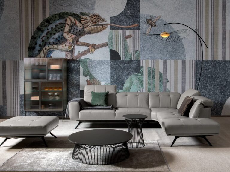 Kler moderni kampinė sofa Verdi
