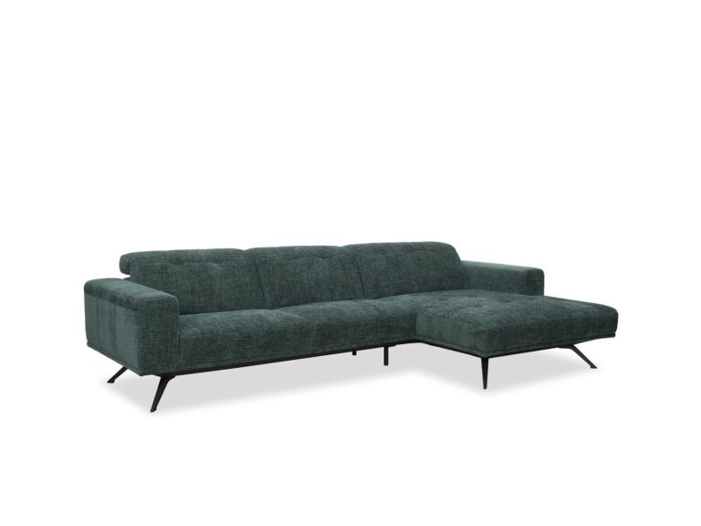 Kler moderni sofa kampinė Verdi žalia