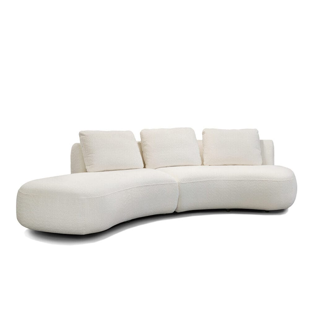Kampinė sofa Domani Befame moderni 3