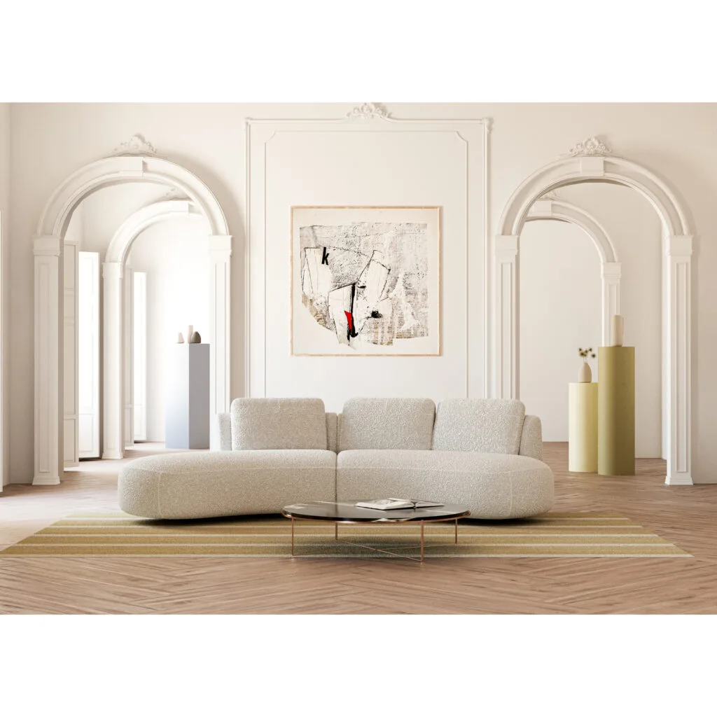 Kampinė sofa Domani Befame moderni 7