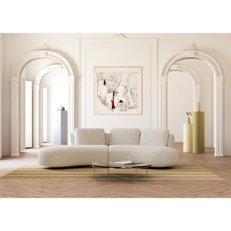 Kampinė sofa Domani Befame moderni 7