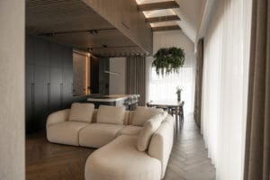 Modernus namo interjeras – elegancijos ir jaukumo dermė (14)