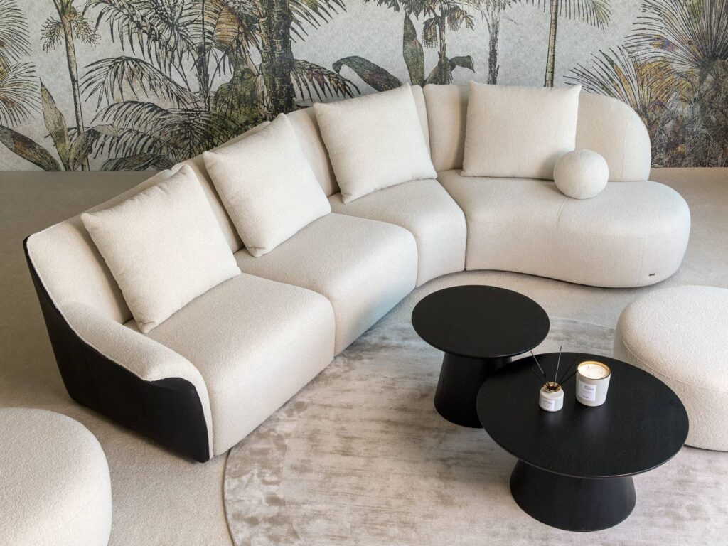 Kler minkštas Sirena kampas modernus