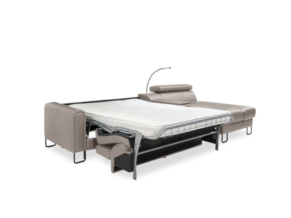 Kampas Kler Solfeggio modernus minkštas su miegamo mechanizmu išskleistas