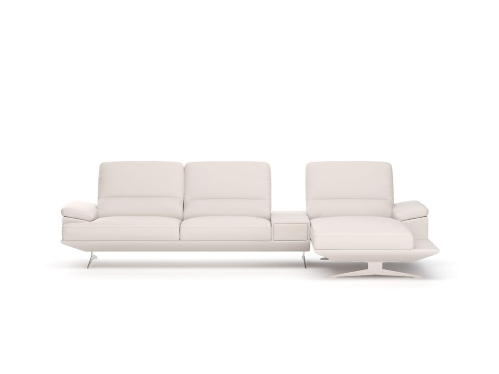 Prabangus modernus minkštas Kler Soprano svetainės kampas