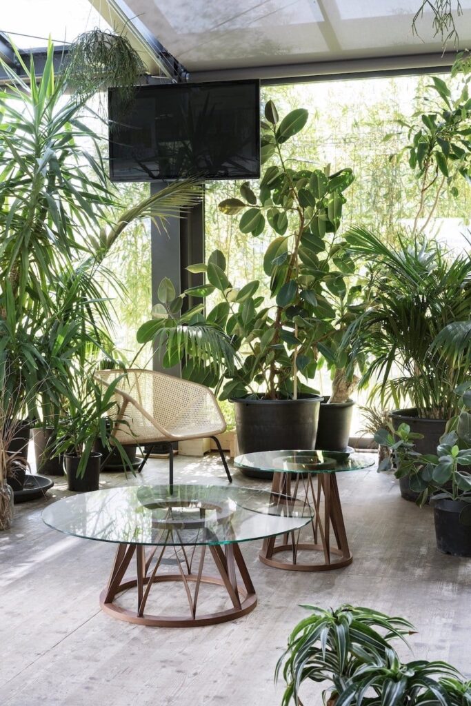 ACCO miniforms modernus stiklinis apvalus kavos ir žurnalinis staliukas svetainei (1)