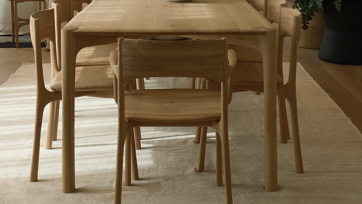 Valgomojo stalas PI Rectangular Oak