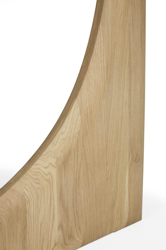 53067 medinis apvalus itališkas Valgomojo stalas Geometric plotis ir ilgis 150cm (16)