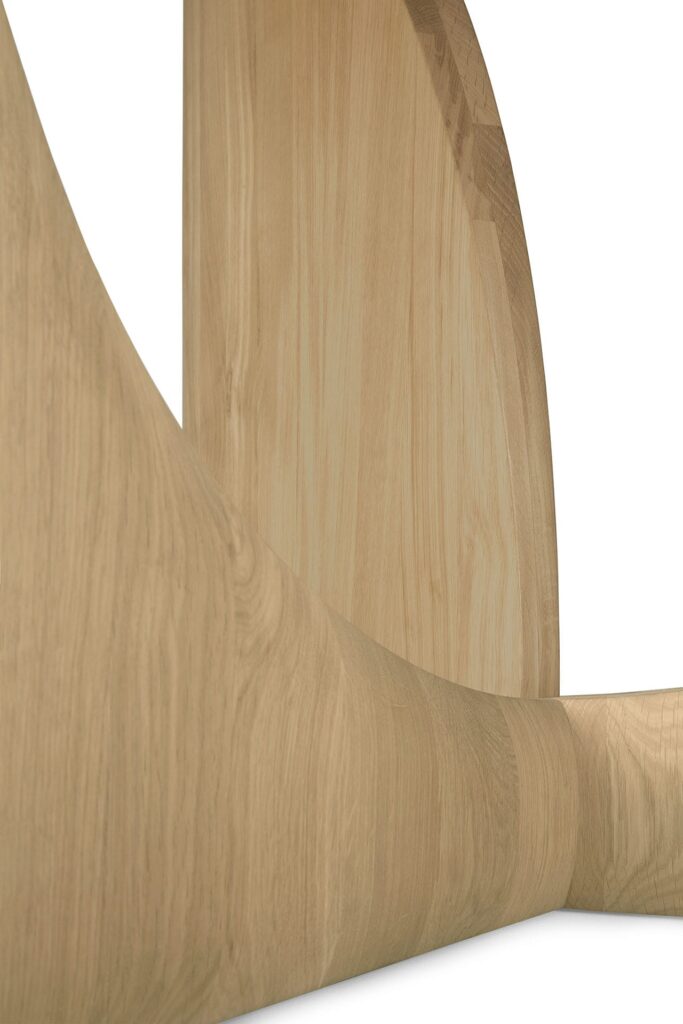 53067 medinis apvalus itališkas Valgomojo stalas Geometric plotis ir ilgis 150cm (24)