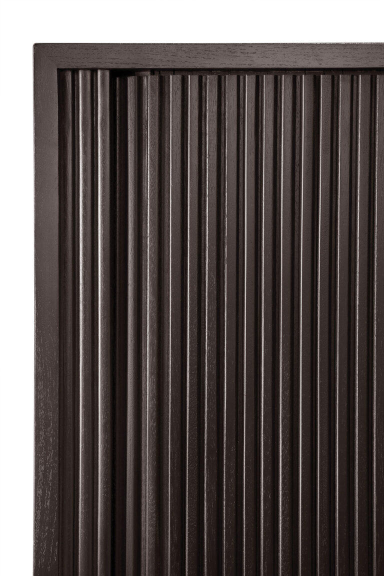 10052 Svetainės komoda Roller Max 168x45x80h cm juoda komoda prabangi (17)