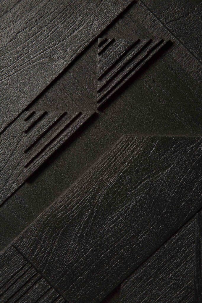 10065 Tv spintelė Graphic 160x45x51h cm juoda stilinga ir prabangi (15)