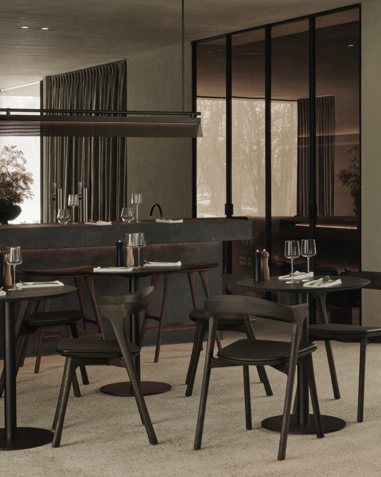 10181 Valgomojo kėdė Osso 57x33x69h cm tamsiai ruda (2)