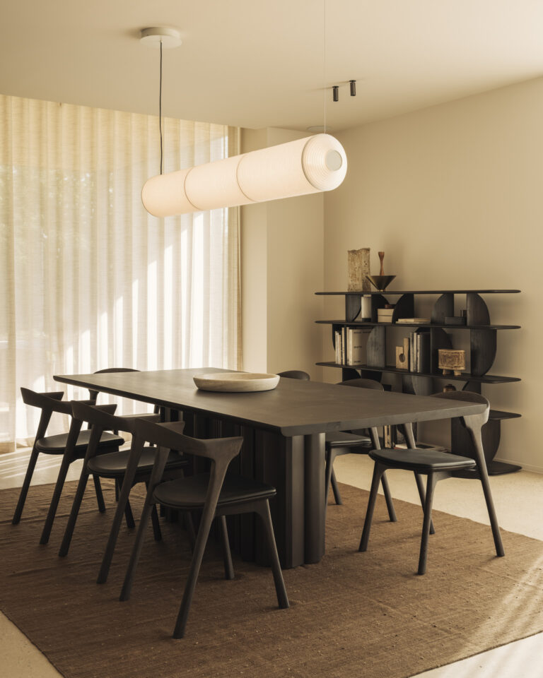 10496 Lentyna Geometric 210x35x130h cm tamsaus medžio skandinaviško ir japandi stiliaus (31)