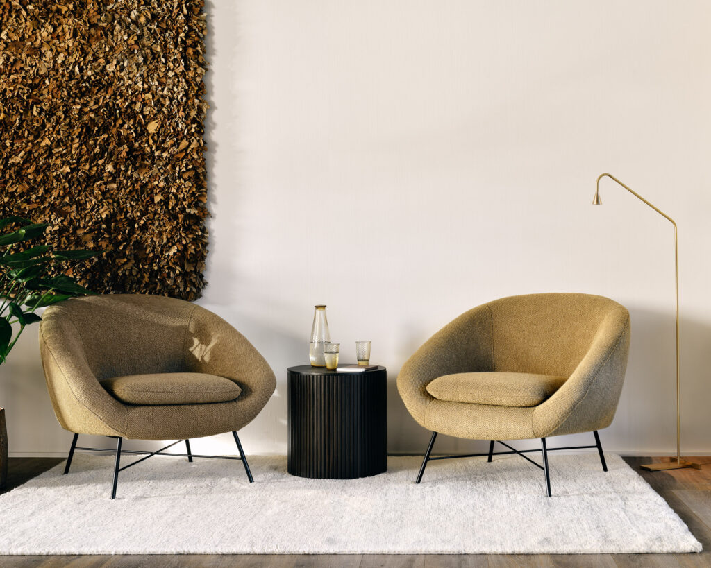 35003 Šoninis staliukas Roller Max 40x40x42h cm apvalus juodas (6)