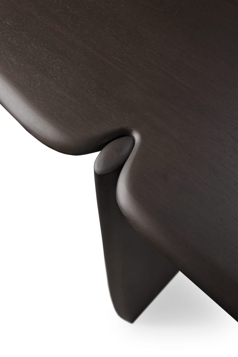 35009 Konsolė PI 130x40x75h cm juoda medinė Ethnicraft (11)