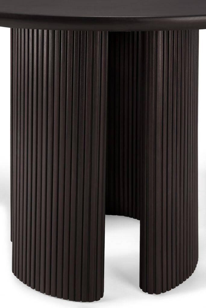 35022 Valgomojo stalas Roller Max 150x150x76h cm juodas apvalus (20)