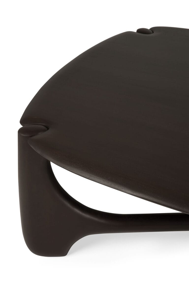 35145 Kavos ir žurnalų staliukas PI 134x97x41h cm juodas medinis (3)