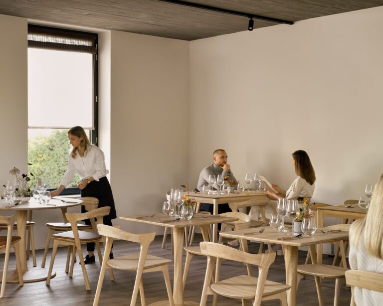 50073 Valgomojo kėdė Bok 50x54x76h cm šviesaus medžio ąžuolo (4)