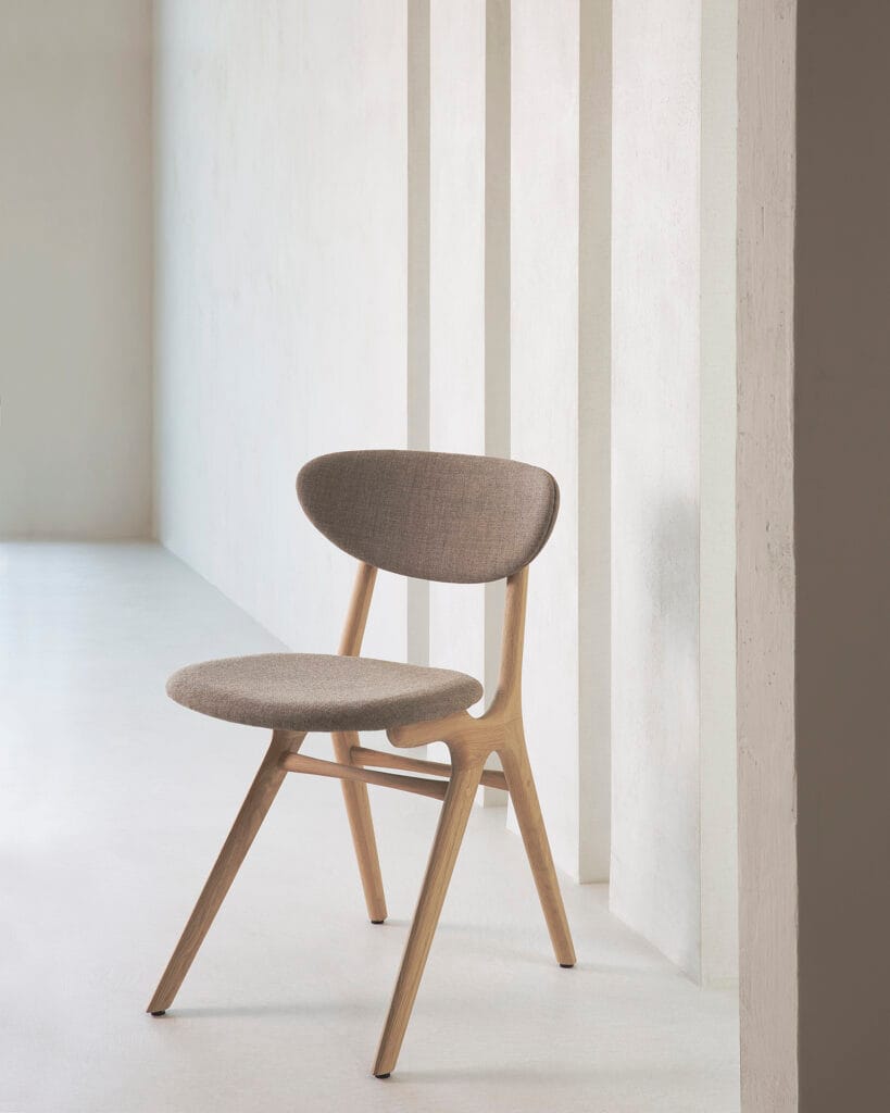 50669 Valgomojo kėdė Eye 50x56x78h cm medinis rėmas moderni (20)