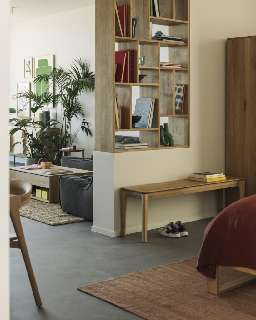 50771 Lentyna M 104x30x219h cm šviesaus medžio ąžuolo skandinaviško ir japandi stiliaus (33)