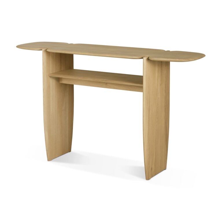 51335 Konsolė PI 130x40x75h cm šviesaus medžio Ethnicraft (8)