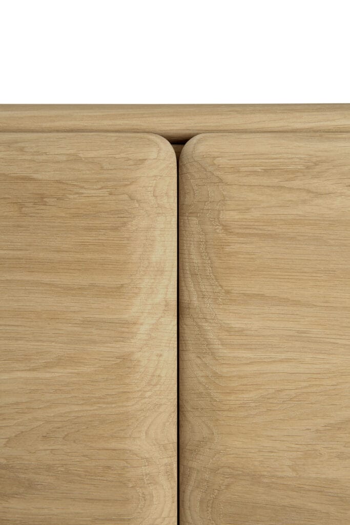 51345 Tv spintelė PI 242x45x53h cm šviesaus medžio ant kojelių (7)