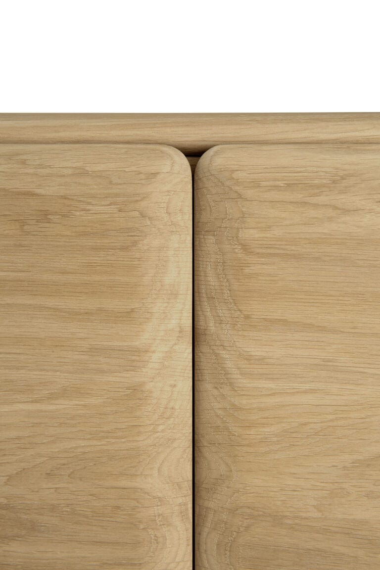 51345 Tv spintelė PI 242x45x53h cm šviesaus medžio ant kojelių (7)