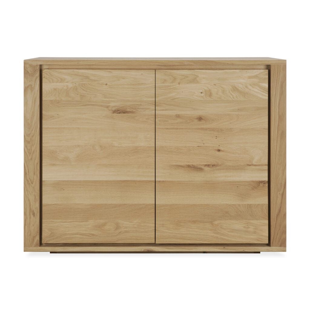 51370 Svetainės komoda Shadow 109x45x84h cm šviesaus medžio ąžuolo japandi ir skandinaviško stiliaus (30)