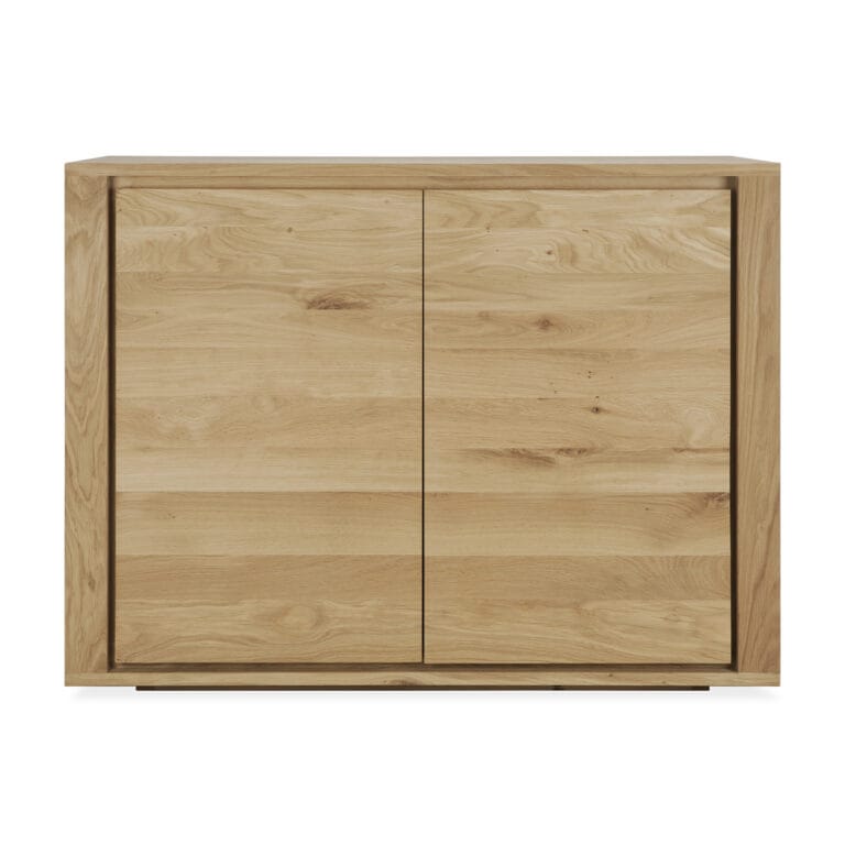 51370 Svetainės komoda Shadow 109x45x84h cm šviesaus medžio ąžuolo japandi ir skandinaviško stiliaus (30)
