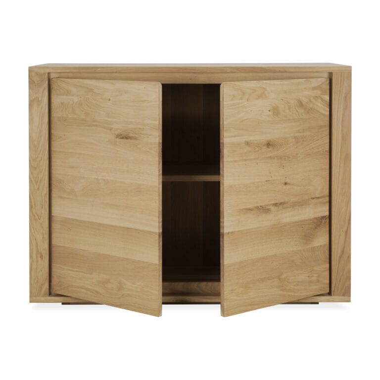 51370 Svetainės komoda Shadow 109x45x84h cm šviesaus medžio ąžuolo japandi ir skandinaviško stiliaus (34)