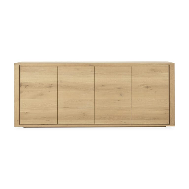 51372 Svetainės komoda Shadow 203x45x84h cm šviesaus medžio ąžuolo (15)