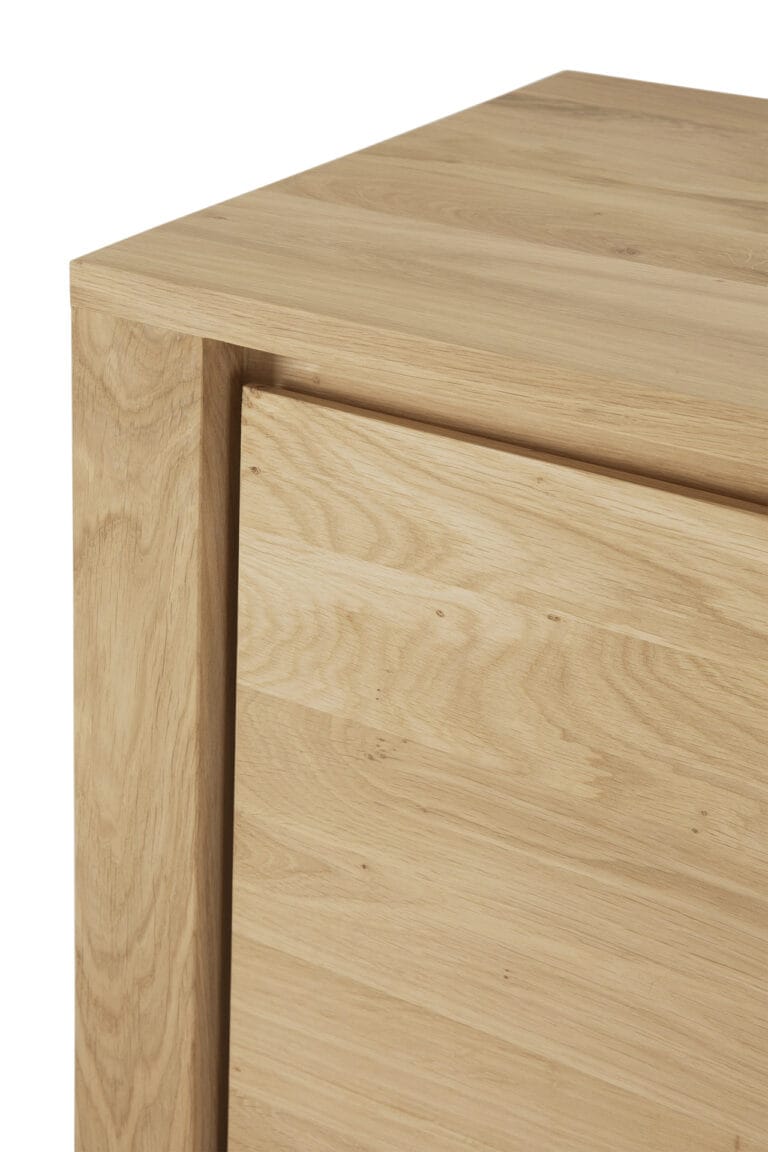 51372 Svetainės komoda Shadow 203x45x84h cm šviesaus medžio ąžuolo (3)