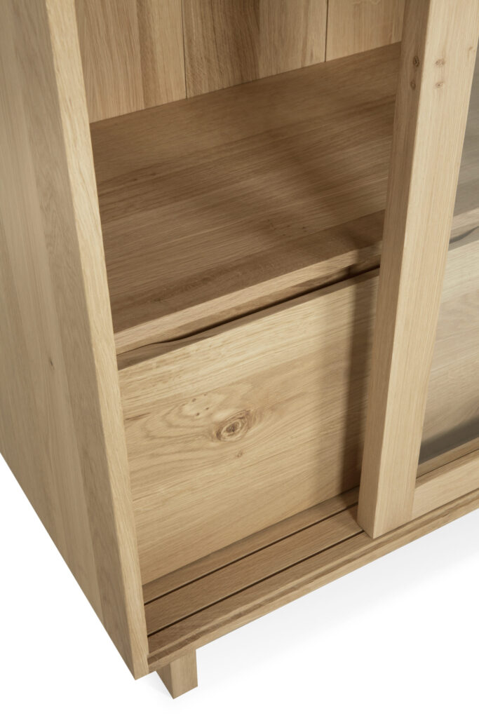 51455 Indauja Wave 110x46x183h cm šviesaus ąžuolo medžio skandinaviško stiliaus (21)