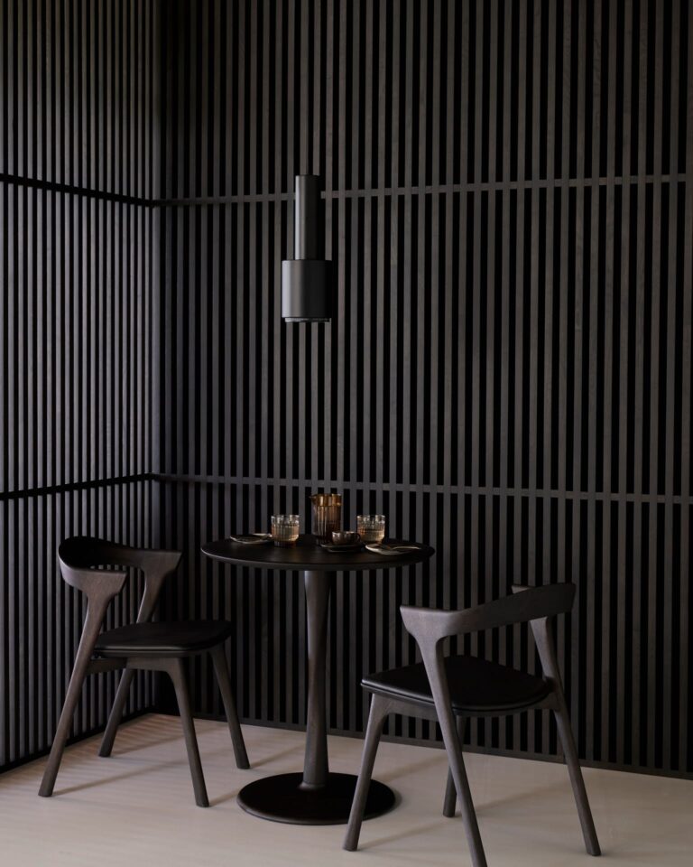 51551 Valgomojo kėdė Bok 50x54x76h cm juodas medis (13)