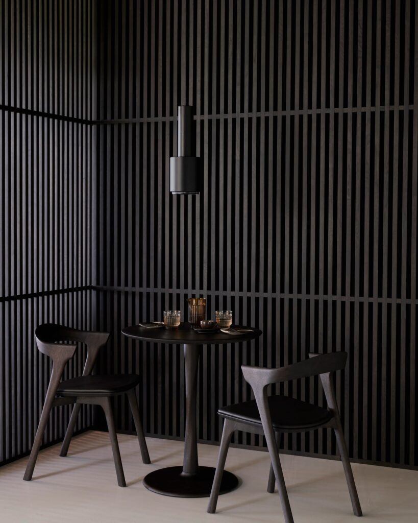 51551 Valgomojo kėdė Bok 50x54x76h cm juodas medis (13)