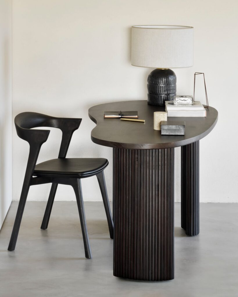 51551 Valgomojo kėdė Bok 50x54x76h cm juodas medis (17)