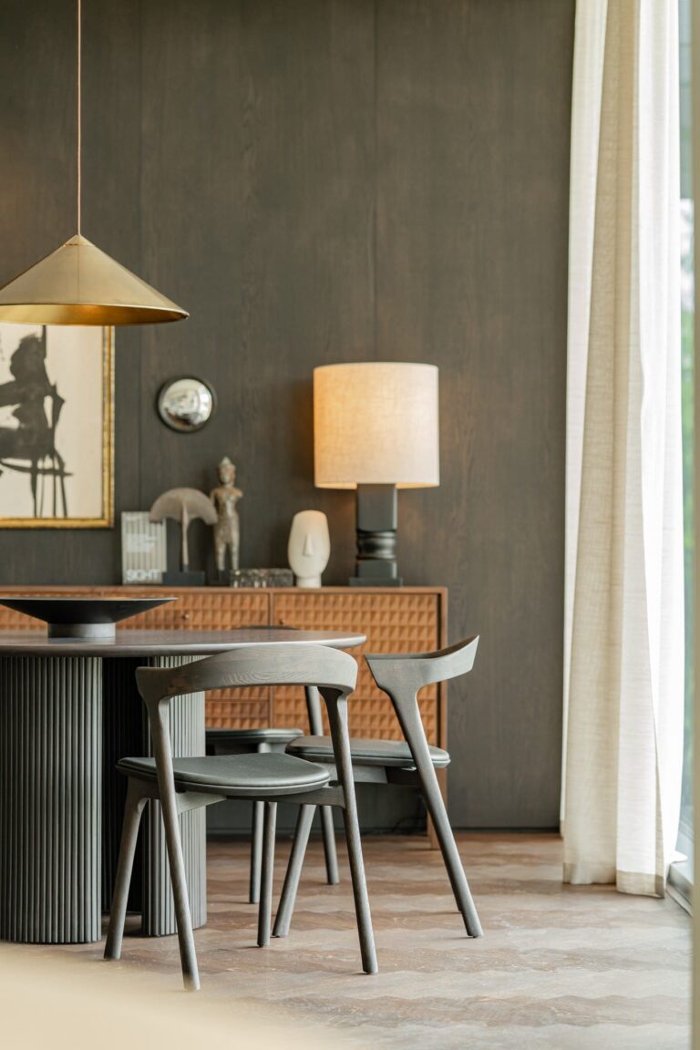 51551 Valgomojo kėdė Bok 50x54x76h cm juodas medis (25)