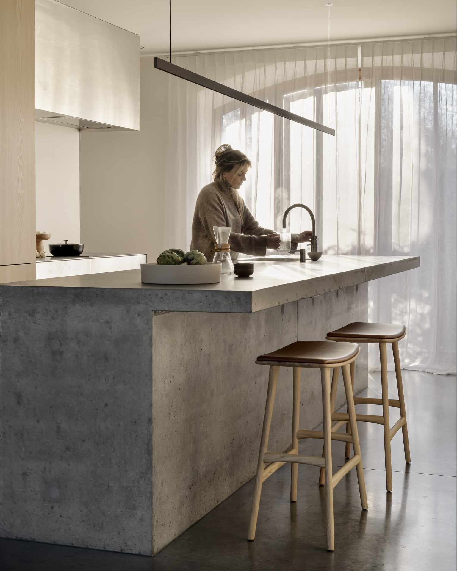 53050 Baro kėdė Osso 57x33x69h cm šviesaus medžio su odine sodyne (9)