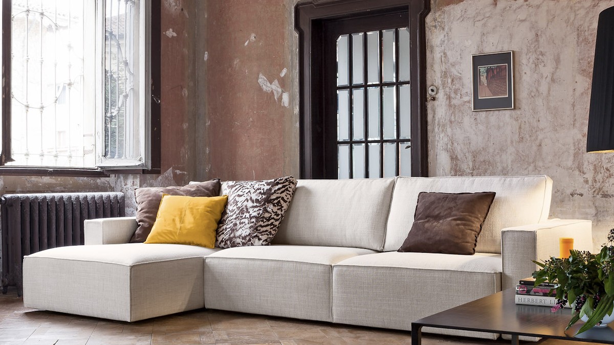 Modulinė sofa Genius Gold balta