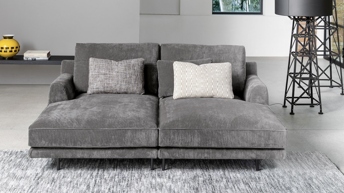 Modulinė sofa Brooklyn pilka velvetas
