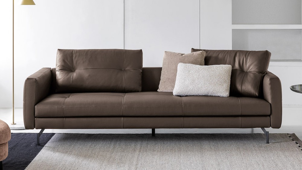 Sofa Gap Evo ruda odinė