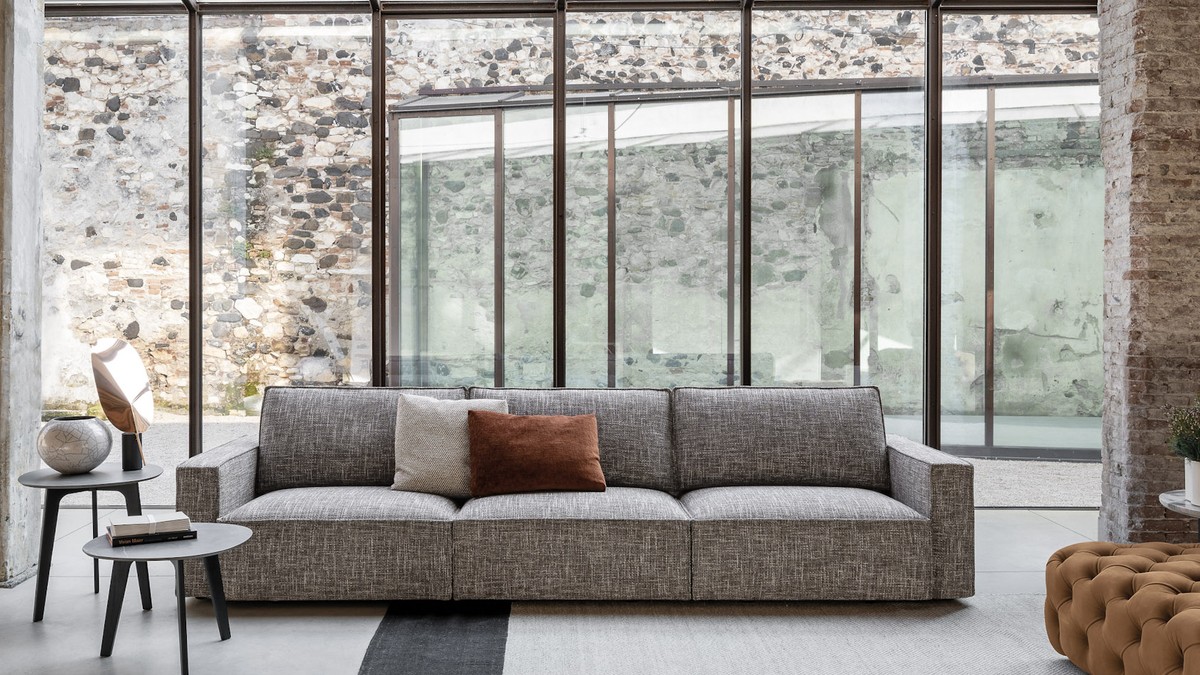 Modulinė sofa Genius Gold pilka