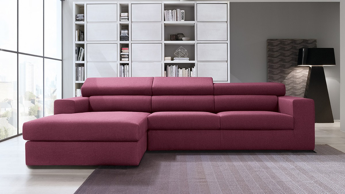 Modulinė kampinė sofa Ginger rožinė