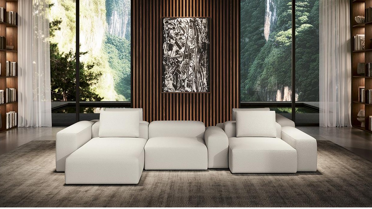 Modulinė sofa Reverso balta