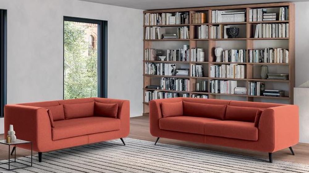 Sofa Nemo oranžinė