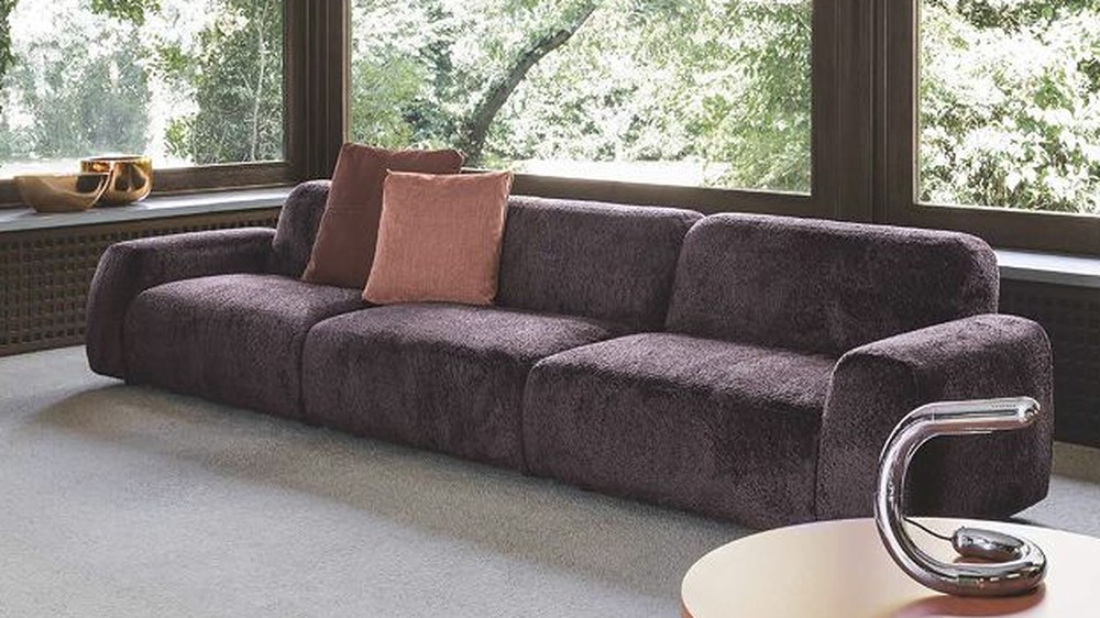 Sofa Cloud tamsi violetinė